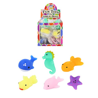 Squishy Morske Živali za Srečelov - V Displayu (96 kos)