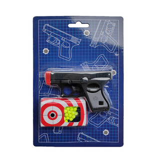 BB Gun Pi&scaron;tola 10,5cm na Kartici [Pod 0.08J] (6 kos)
