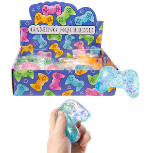 SQUEEZE GAMING KONTROLER - MEŠANE BARVE - V DISPLAYU (12 kos)