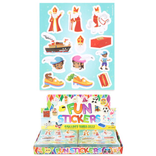 FUN STICKERS – MODEL: SINTERKLAAS (120 kos)