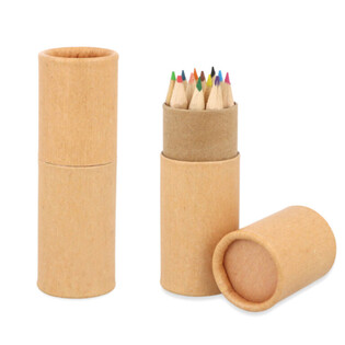 12x Barvne Bojice v Tubi: Model: Eco Friendly - V Displayu (20 kos)