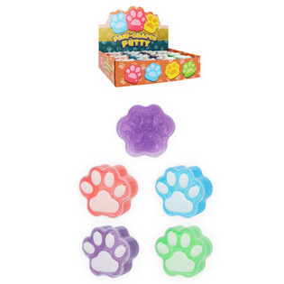 Sluz v obliki pasje tace - Paw Shaped Putty (24 kosov)