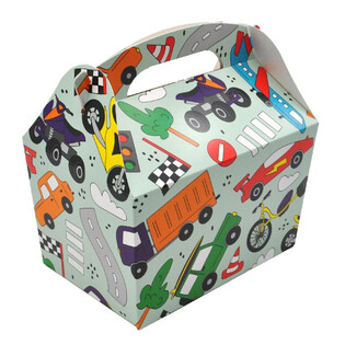 MENUBOX MODEL: VOZILA - Dim. 18.5x12x19 CM - FOODBOX - KIDSBOX (24 kos)