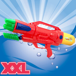 XXL VODNA PIŠTOLA - SUPER SOAKER VODNA PIŠTOLA - MERE: 63.5 x 10 x 26 CM - VODNA PIŠTOLA Z DVOJNIM STRELOM (1 kos)