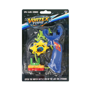 Izstrelitvena vrtavka Spinner Battle na kartici (6 kos.)