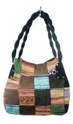 B-FAIR PATCHWORK TORBA MALA ČRNA (1 kos)