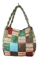 B-FAIR PATCHWORK TORBA MALA ZELENA (1 kos)