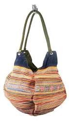 B-Fair Torba Pouche Zelena Jeans (1 kos)