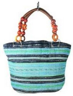 Torba B-FAIR Beads Rjava/Svetlo Modra (1 kos)