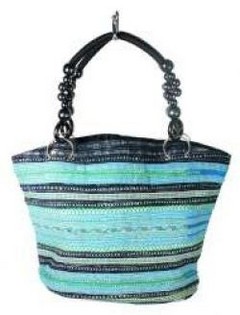 Torba B-FAIR Beads Črno/Svetlo Modra (1 kos)