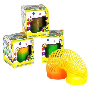 MAVRIČNA SPIRALA V ŠKATLI Ø 5 CM (24 kos)