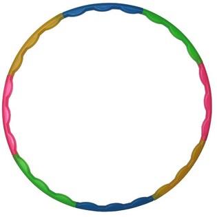 Hula hoop obroč (4 kos.)