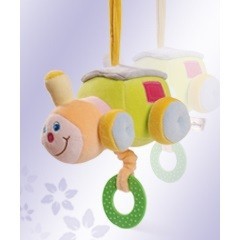 Plišasta Glasbena Skrinjica Vlak Baby Bow