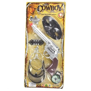 Kavbojski set na kartonu - Model 7 (6 kosov)