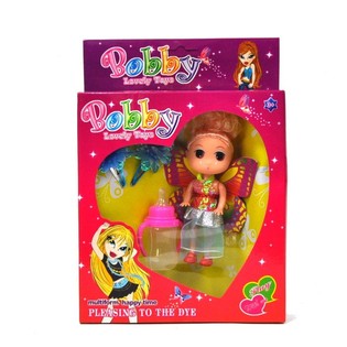Punčka z dodatki - Bobby (Set 2 kos)