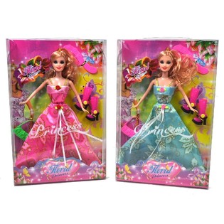 PUNČKA Z DODATKI - CVETLIČNA PRINCESA (2 kosa)